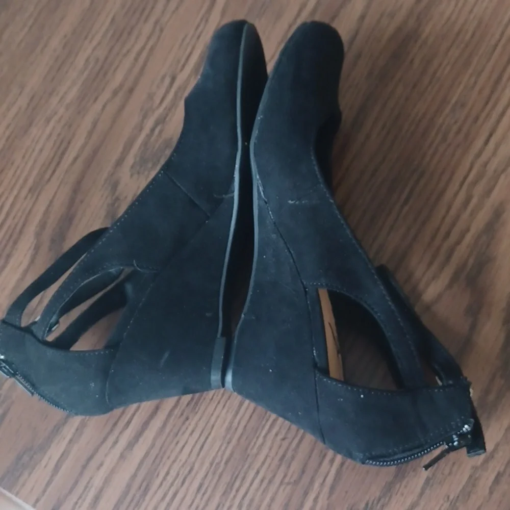 American Rag Black wedges shoes Amiley size 6 M